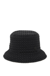 Maison Michel Jason Tonal Net Bucket Hat In Black