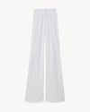 Nili Lotan Cotton Dillon Pant In White
