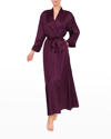 Everyday Ritual Colette Long Robe In Plum