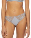 Simone Perele Saga Lace Thong In Endless Blue