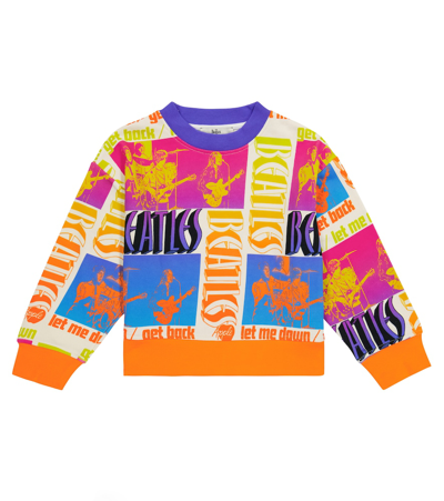 Stella Mccartney Kid's Beatles Album Graphic Sweater In 105mc Multicolor