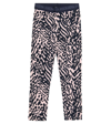 Kenzo Pink Teen Leggings With Animalier Print In Pink