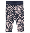 KENZO BABY PRINTED COTTON-BLEND LEGGINGS