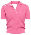 JACQUEMUS LE POLO BAGNU TOWELING POLO SHIRT