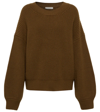 The Row Gaiola Cashmere Sweater In Cumin