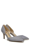 Sam Edelman Jaina Suede D'orsay Pump In Grey