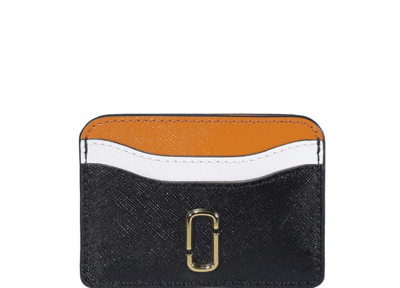 Marc Jacobs Snapshot New Card Case In Blacky/honey Ginger