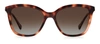 Kate Spade Reenas 53mm Gradient Polarized Cat Eye Sunglasses In Brown