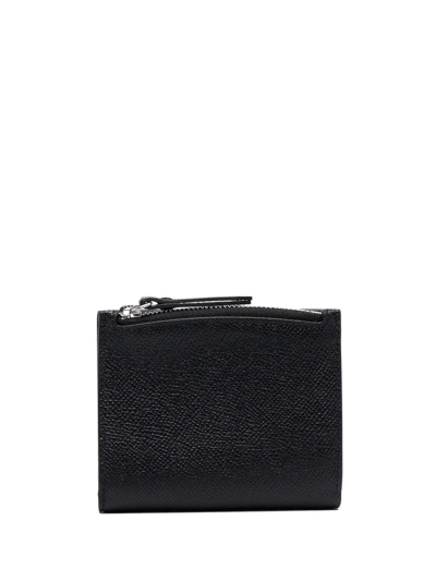 Maison Margiela Four-stitch Logo Wallet In Black