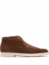 CHURCH'S GORING SOFT SUEDE LACE-UP BOOTS