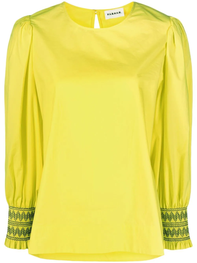 P.a.r.o.s.h P. A.r. O.s. H. Woman Top Yellow Size L Cotton