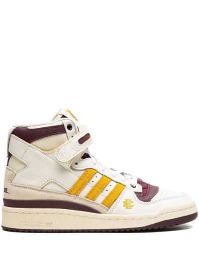 Adidas Originals X Eric Emanuel Forum 84 Sneakers In White