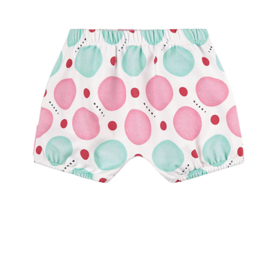 Marni Kids' Printed Dotted Shorts Pink
