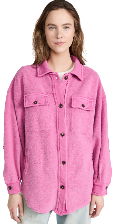 Free People We The Free Ruby Jacket In Pink Envy