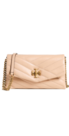 TORY BURCH KIRA CHEVRON CHAIN WALLET