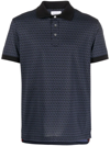 FERRAGAMO GANCINI PRINT POLO SHIRT