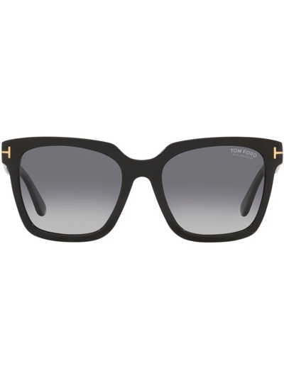 Tom Ford Oversized-frame Sunglasses In Black