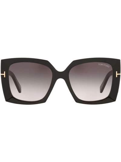 Tom Ford Square-frame Sunglasses In Black