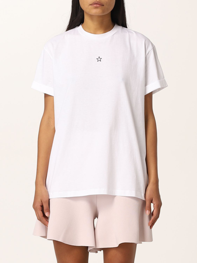 Stella Mccartney Ministar Tshirt In Cotton In White