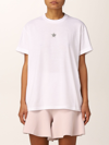 Stella Mccartney Iridescent-star Cotton T-shirt In White