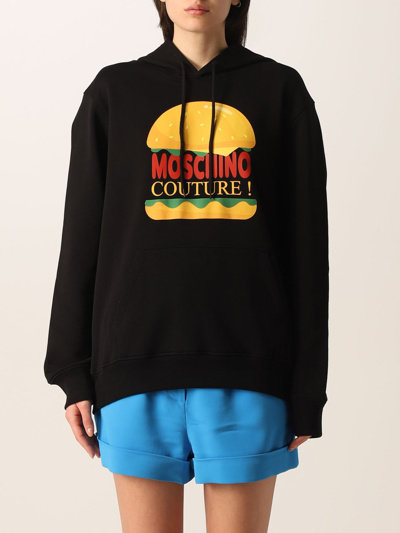 MOSCHINO HAMBURGER HOODIE,C75436002