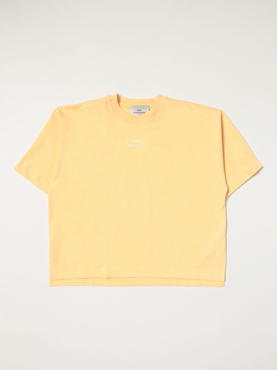 Les Coyotes De Paris Kids' Avelyn T-shirt Sunlight Yellow