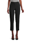 Tommy Hilfiger Woven Ankle Pants In Black