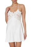 Rya Collection Rosey Chemise Nightgown In Ivory