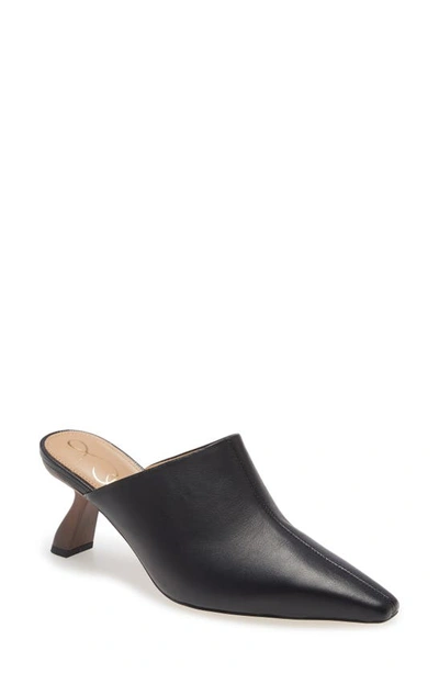 Sam Edelman Skya Leather Mule In Black