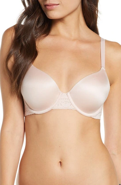 B.tempt'd By Wacoal Future Foundation Contour Bra With Lace In Rose Smoke