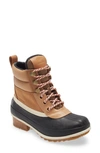 Sorel Women's Slim Pack Iii Hiker Leather Boots In Khaki