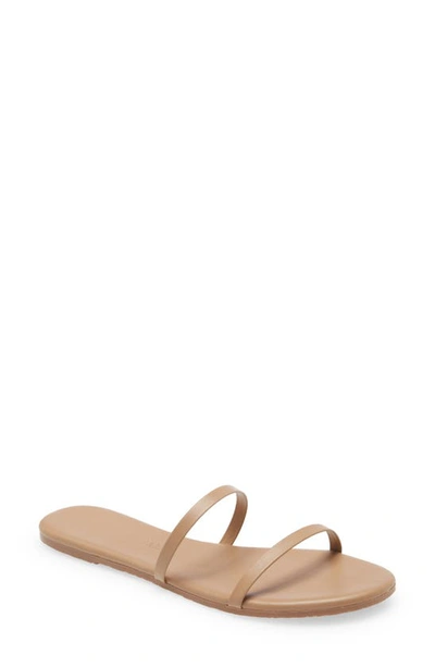 Tkees Gemma Vegan Matte-leather Sandals In Cocobutter