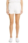 Pangaia 365 Pprmint™ Unisex Organic Cotton Sweat Shorts In Off-white
