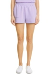 Pangaia Womens 365 Midweight Long Shorts — Orchid Purple