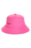 Pangaia Organic Cotton Bucket Hat In Pink