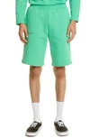 Pangaia 365 Pprmint™ Unisex Organic Cotton Sweat Shorts In Jade Green