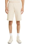 Pangaia 365 Pprmint™ Unisex Organic Cotton Sweat Shorts In Sand