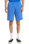 Pangaia 365 Pprmint™ Unisex Organic Cotton Sweat Shorts In Blue