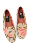 BYPAIGE BYPAIGE FLORAL NEEDLEPOINT LOAFER