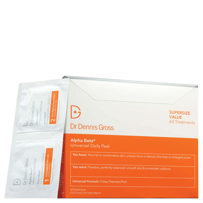 Dr Dennis Gross Alpha Beta Universal Daily Peel (60 Pack, Worth $204) In Multi