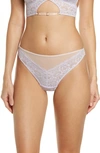 Honeydew Intimates Nicollette Lace Thong In Illusion