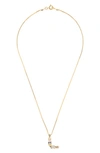 SORRELLI MONOGRAM CHARM NECKLACE