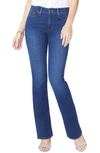 Nydj Barbara Bootcut High-rise Tummy-control Denim Jeans In Blue
