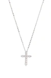 NADRI CROSS PENDANT NECKLACE