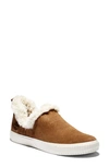 TIMBERLAND SKYLA BAY FAUX FUR LINED LEATHER SNEAKER