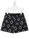 Marcelo Burlon County Of Milan Marcelo Burlon Toddler Boy Swim Trunks Black Size 6 Polyester In Black
