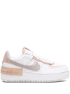 Nike Air Force 1 Shadow "amethyst Ash" Sneakers In White