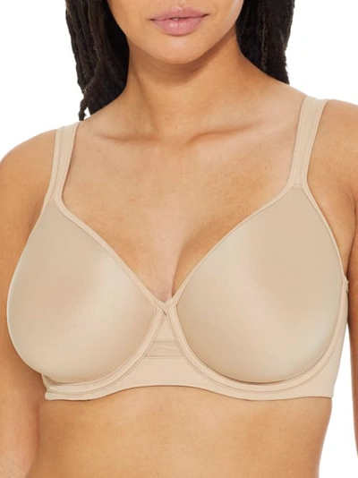 Bali One Smooth U Ultra Light Minimizer Bra In Taupe