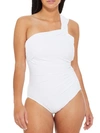 Miraclesuit Rock Solid Europa Underwire One-piece In White