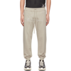 RICK OWENS BEIGE CHAMPION EDITION FRENCH TERRY SWEATPANTS